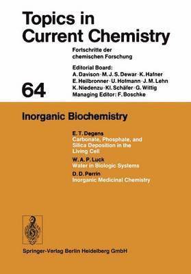 bokomslag Inorganic Biochemistry