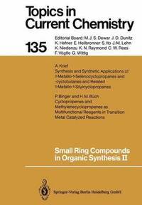 bokomslag Small Ring Compounds in Organic Synthesis II