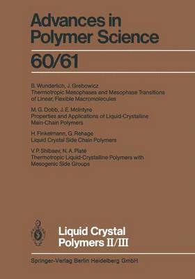 bokomslag Liquid Crystal Polymers II/III