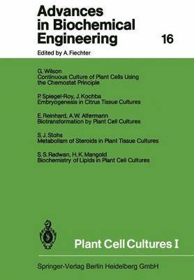 bokomslag Plant Cell Cultures I