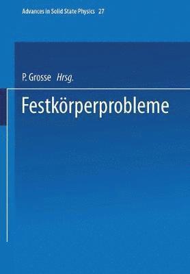 bokomslag Festkrperprobleme