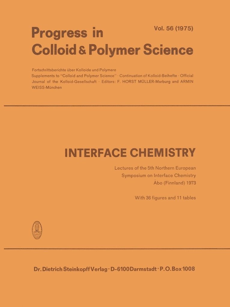 Interface Chemistry 1
