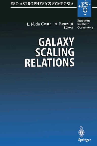 Luiz N. DaCosta, Alvio Renzini - Galaxy Scaling Relations: Origins, Evolution and Applications, Häftad