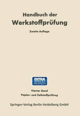 Erich Siebel, Rudolph Korn, Friedrich Burgstaller - Papier- und Zellstoff-Prüfung, Häftad