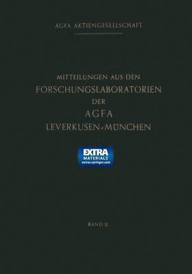 bokomslag Mitteilungen aus den Forschungslaboratorien der Agfa Leverkusen-Mnchen