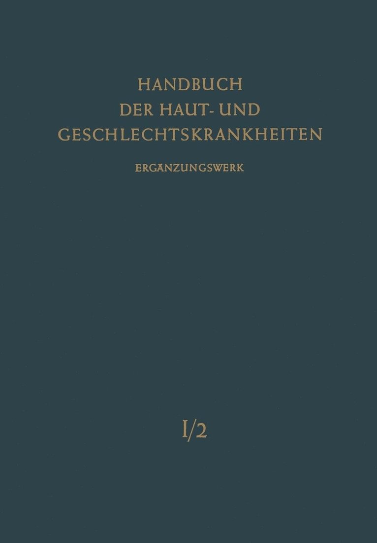 Normale und pathologische Anatomie der Haut II. 1