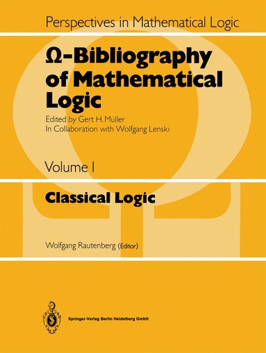 bokomslag -Bibliography of Mathematical Logic