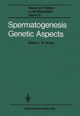 bokomslag Spermatogenesis Genetic Aspects