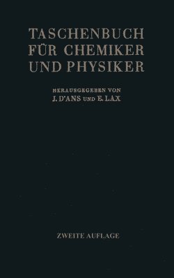 Taschenbuch fr Chemiker und Physiker 1