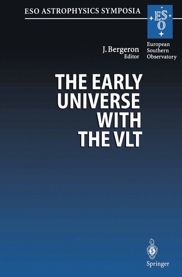 Jacqueline Bergeron - Early Universe with the VLT, Häftad