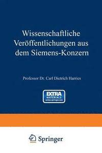 bokomslag Wissenschaftliche Verffentlichungen aus dem Siemens-Konzern
