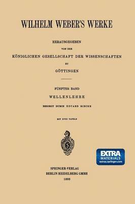 Wilhelm Webers Werke 1