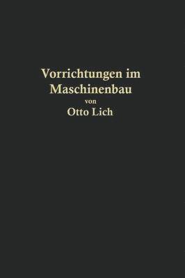 bokomslag Vorrichtungen im Maschinenbau nebst Anwendungsbeispielen