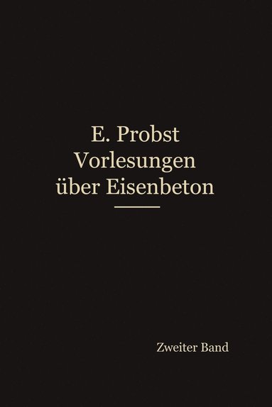 bokomslag Vorlesungen über Eisenbeton