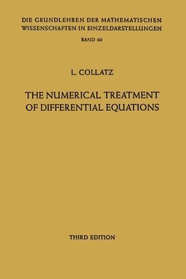 The Numerical Treatment of Differential Equations 1