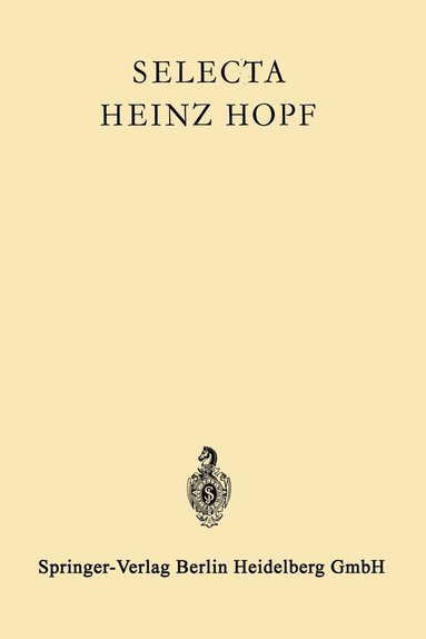 bokomslag Selecta Heinz Hopf
