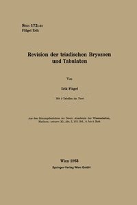 bokomslag Revision der triadischen Bryozoen und Tabulaten