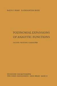 bokomslag Polynomial expansions of analytic functions