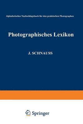 bokomslag Photographisches Lexikon