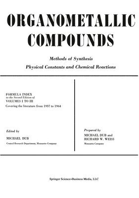 bokomslag Organometallic Compounds