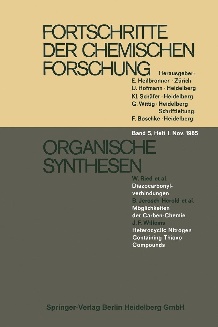 Organische Synthesen 1