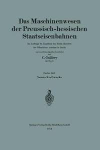 bokomslag Neuere Kraftwerke der Preussisch-hessischen Staatseisenbahnen