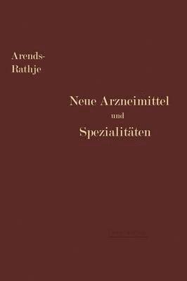 bokomslag Neue Arzneimittel und Pharmazeutische Spezialitten