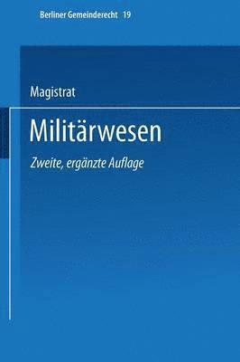 bokomslag Militrwesen