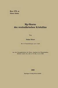 bokomslag Mg-Skarne des westmhrischen Kristallins