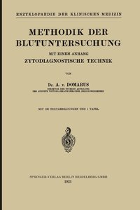 bokomslag Methodik der Blutuntersuchung