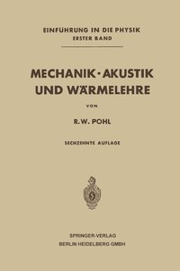 bokomslag Mechanik · Akustik und Wärmelehre