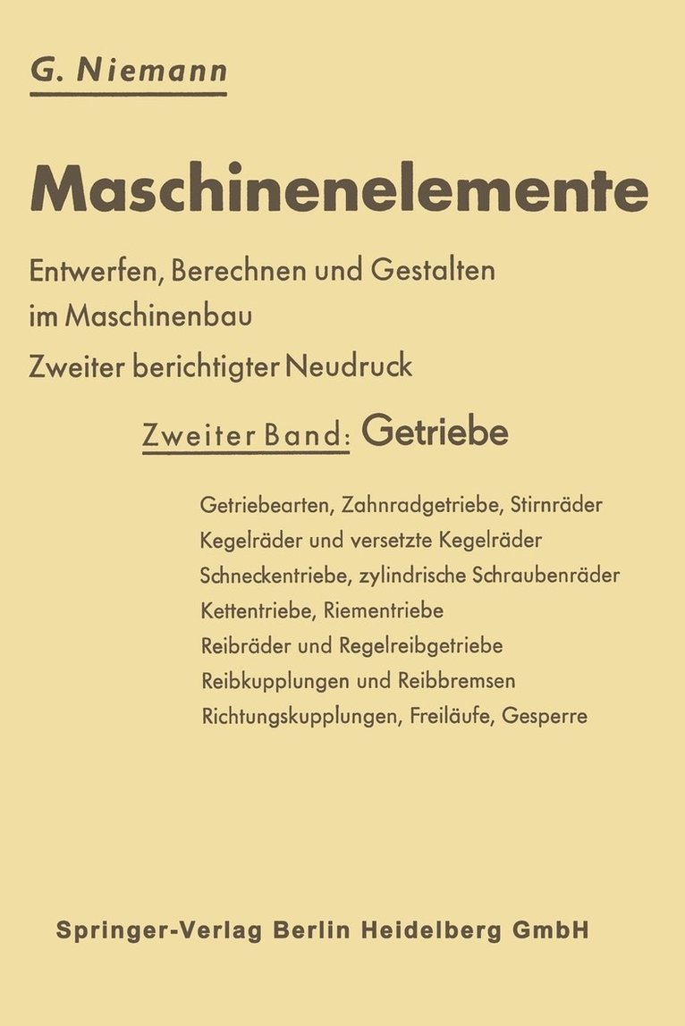 Maschinenelemente 1