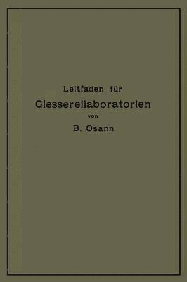 bokomslag Leitfaden für Gießereilaboratorien