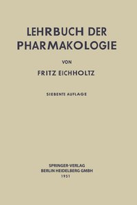bokomslag Lehrbuch der Pharmakologie im Rahmen einer allgemeinen Krankheitslehre