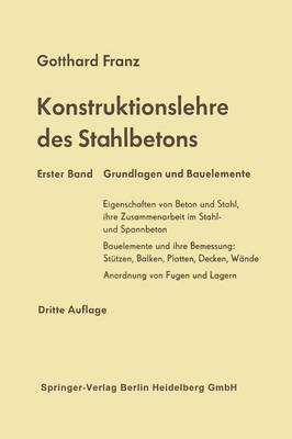 bokomslag Konstruktionslehre des Stahlbetons