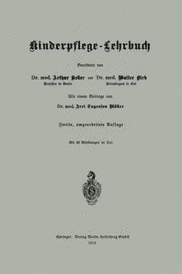 Kinderpflege  Lehrbuch 1