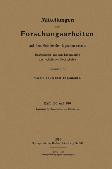 Richard Baumann - 30 Kesselbleche mit Rißbildung, Häftad
