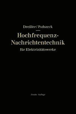 bokomslag Hochfrequenz-Nachrichtentechnik für Elektrizitätswerke