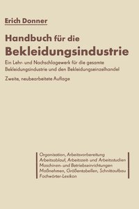bokomslag Handbuch fr die Bekleidungsindustrie