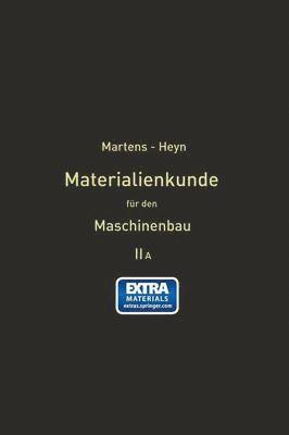 bokomslag Handbuch der Materialienkunde fr den Maschinenbau