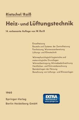 H. Rietschels Lehrbuch der Heiz- und Lüftungstechnik
