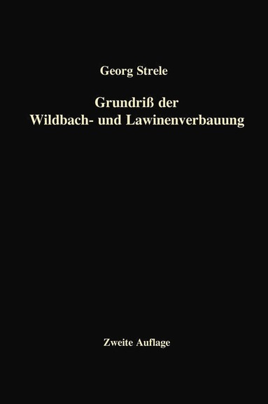 bokomslag Grundri der Wildbach- und Lawinenverbauung