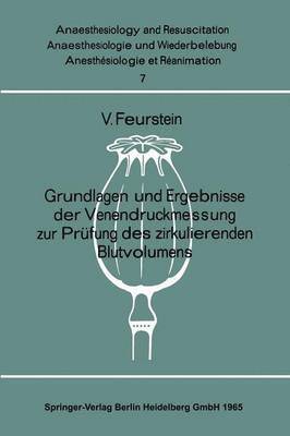 bokomslag Grundlagen und Ergebnisse der Venendruckmessung zur Prfung des zirkulierenden Blutvolumens