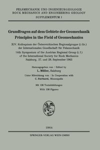 bokomslag Grundfragen auf dem Gebiete der Geomechanik / Principles in the Field of Geomechanics