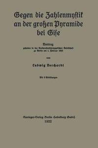 bokomslag Gegen die Zahlenmystik an der groen Pyramide bei Gise