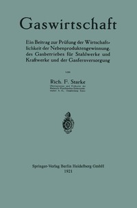 bokomslag Gaswirtschaft