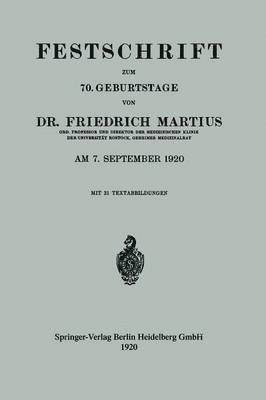 bokomslag Festschrift zum 70. Geburtstage