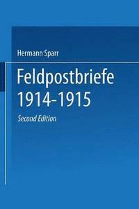 bokomslag Feldpostbriefe 1914-1915
