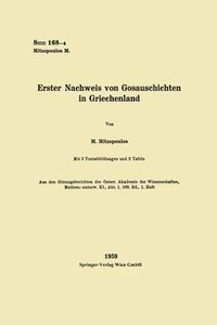 bokomslag Erster Nachweis von Gosauschichten in Griechenland