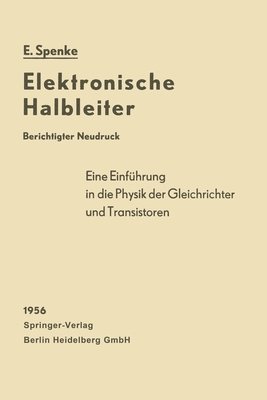 bokomslag Elektronische Halbleiter